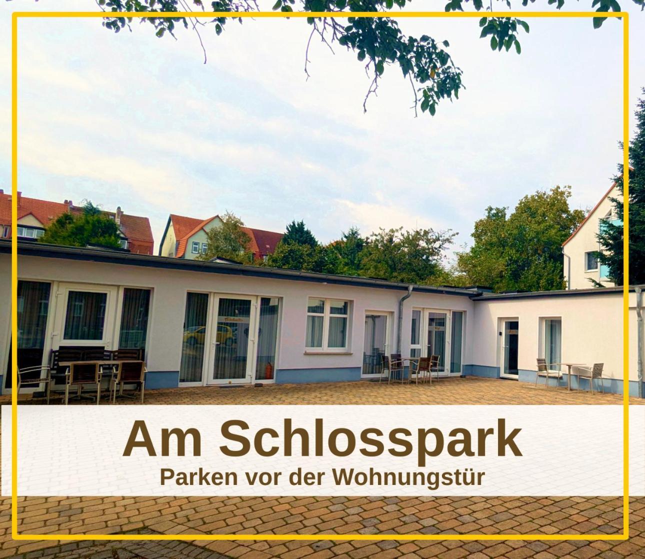 Fewo Urban Gotha - Apartment Orangerie - Am Schlosspark- Parken An Der Der Tuer- Barrierefrei, 900 Meter Zum Bahnhof - Wallbox Exteriör bild